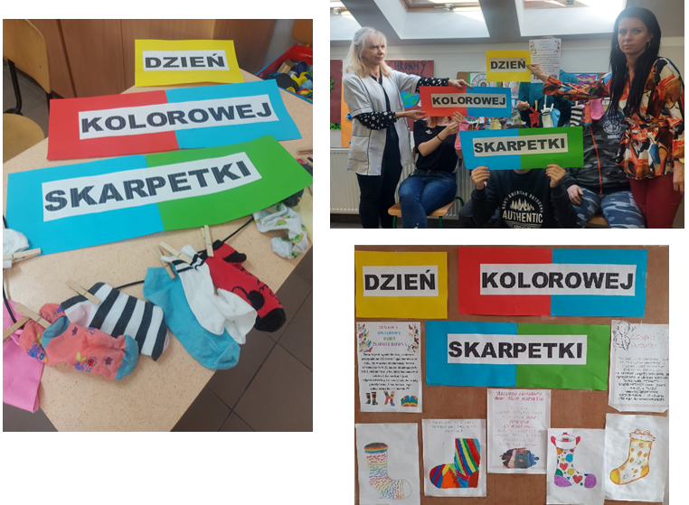 kolorowe skarpetki